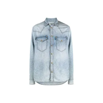 VERSACE JEANS COUTURE Western style Denim Shirt