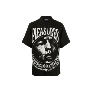 PLEASURES Shirts Men Black