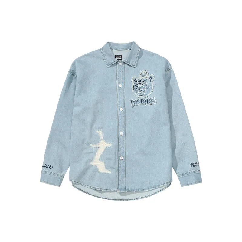 Mishkanyc Shirts Men Blue-0