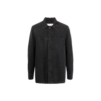 OFF WHITE Shirts Men Gray Black