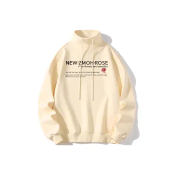ZMOH Stand Collar Sweatshirt Unisex Couple's