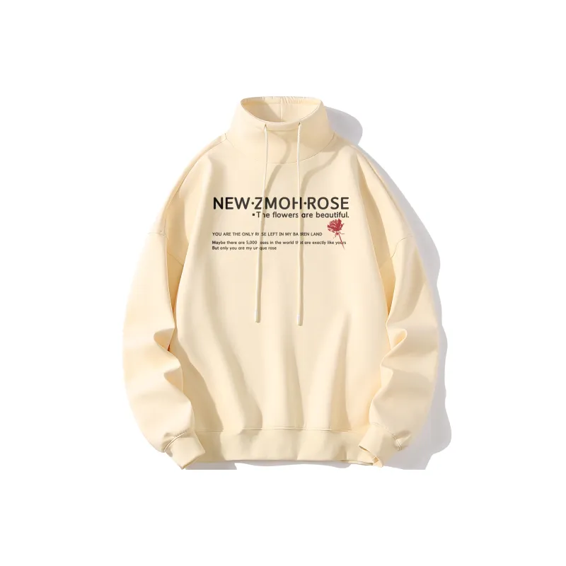 ZMOH Stand Collar Sweatshirt Unisex Couple's-0