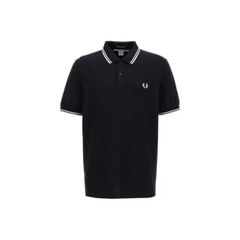COMME DES GARCONS SHIRT Logo Embroidered Polo Shirt