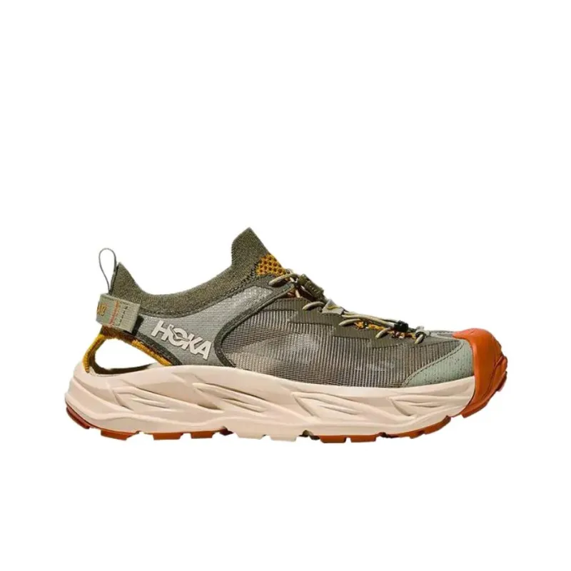 HOKA ONE ONE HOPARA 2 Anti Slip Wear Resistant River Trekking Shoes Men's Green-1