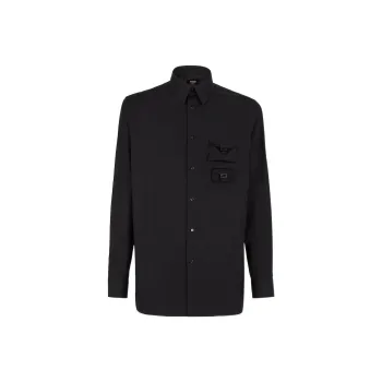 FENDI Shirts Men Black