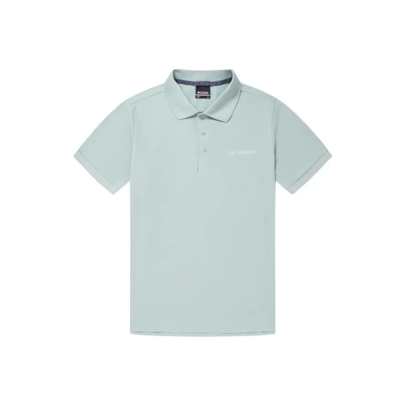 Columbia Polo Shirt Men's Green-0