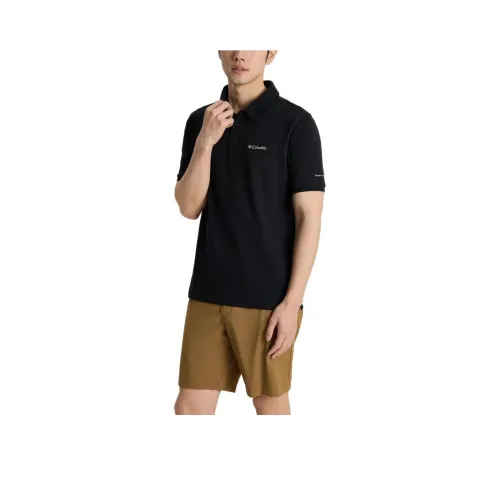 Columbia Polo Shirt Men's Black