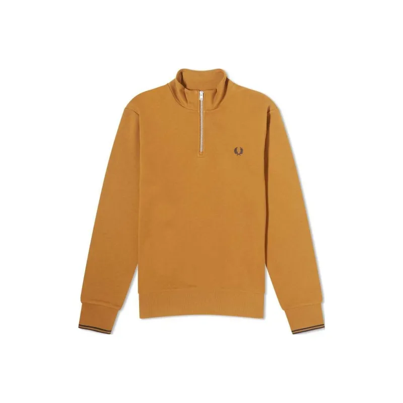FRED PERRY Polo Shirt Men's Ginger Yellow-0