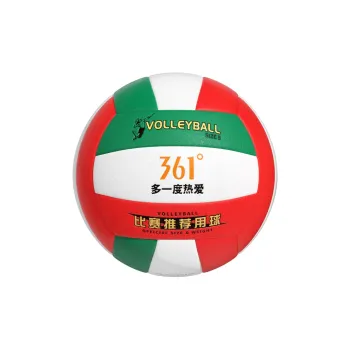 361° PU Size 5 Volleyball Unisex Red Green White