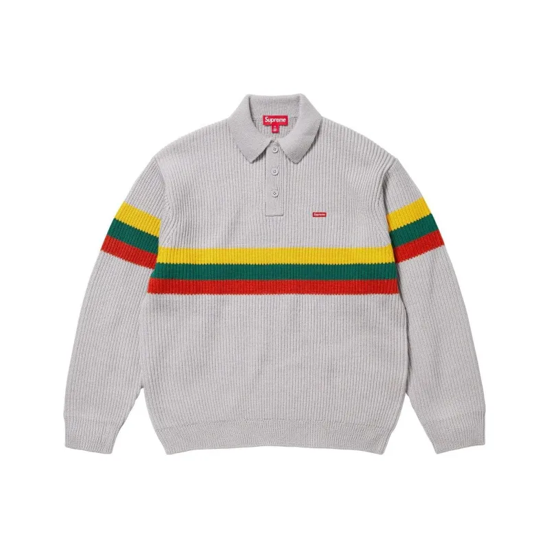 Supreme Small Box Polo Sweater-1