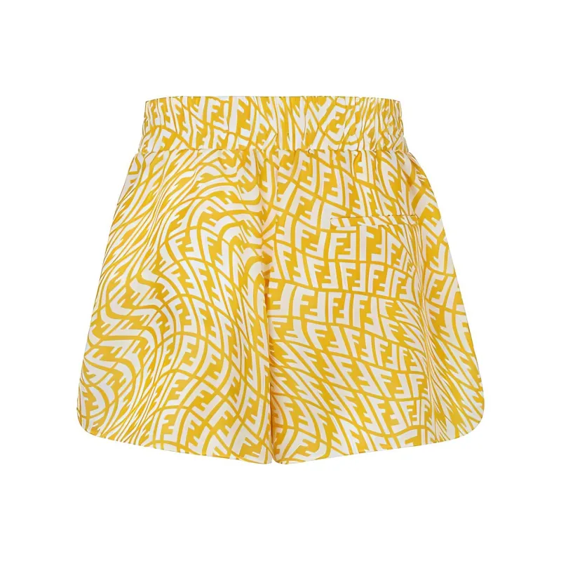 FENDI Casual Shorts Men's Yellow-1