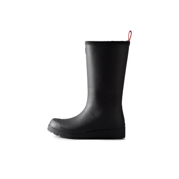 HUNTER Plaitor Waterproof Rain Boots Women's Black