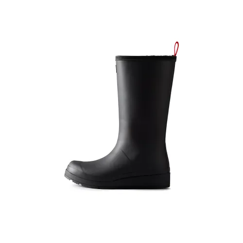 HUNTER Plaitor Waterproof Rain Boots Women's Black