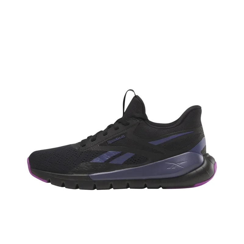 Reebok Wear Resistant Slip Resistant Low Top Training Shoes Women's Black-0