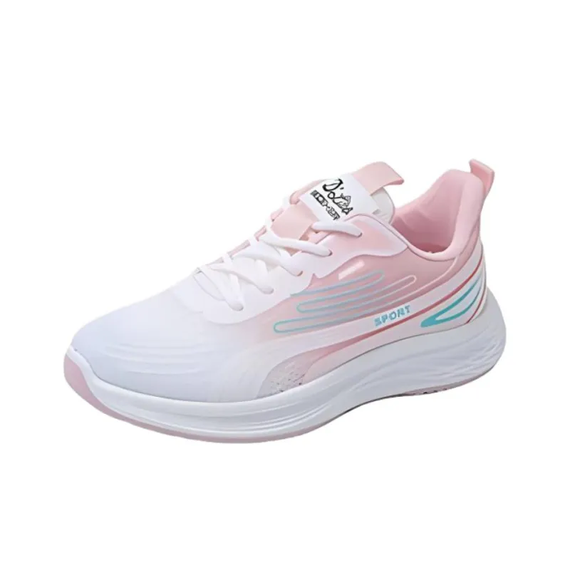 King Jinmai Cushioning, Slip Resistant, Abrasion Resistant, Breathable, Lightweight Low Top Casual Shoes Women's-5