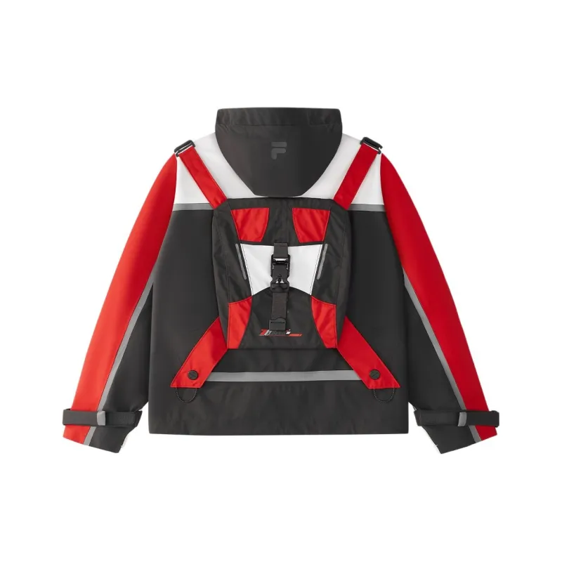 FILA FUSION x DUCATI FILA FUSION X Jacket Women's Rock Medium Gray-1