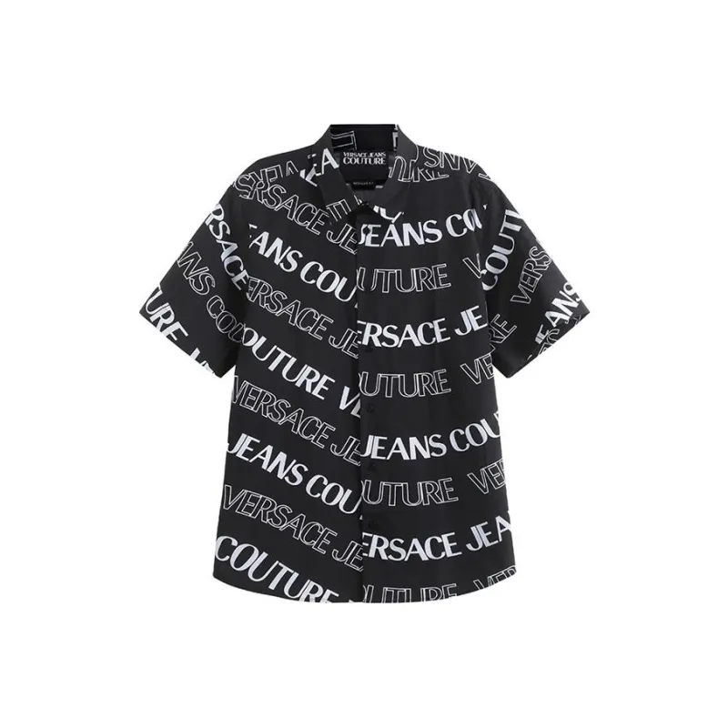 VERSACE JEANS COUTURE SS24 Shirt Men's Black-0
