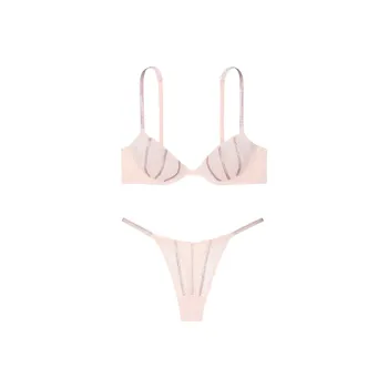 Victoria's Secret Underwear Set Women's Light Pink