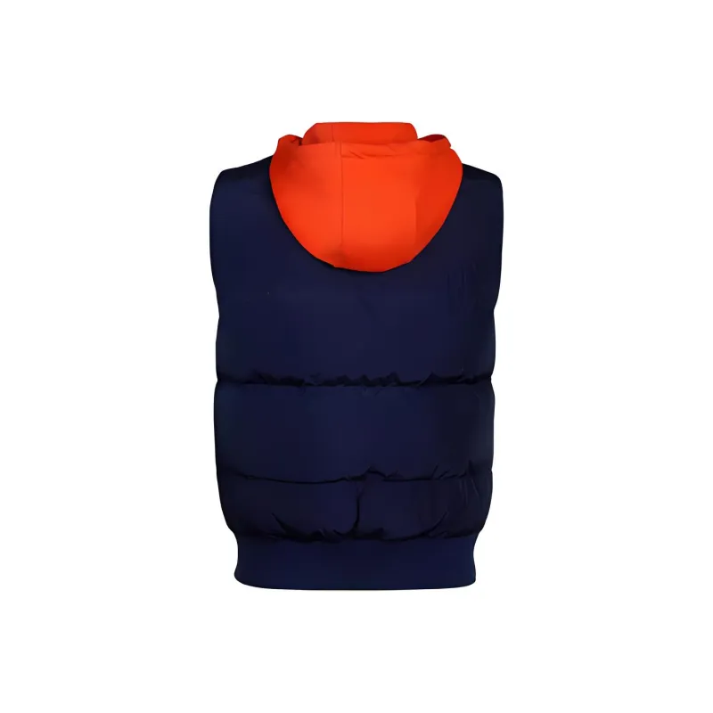 Mitchell Ness Vests Men Navy Blue Orange-1