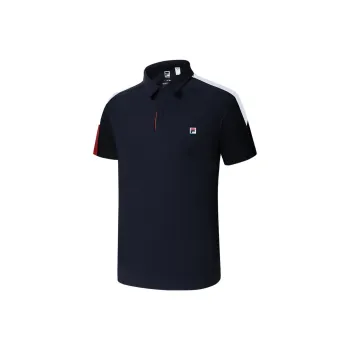 FILA Polo Shirt Men's RD Royal Blue