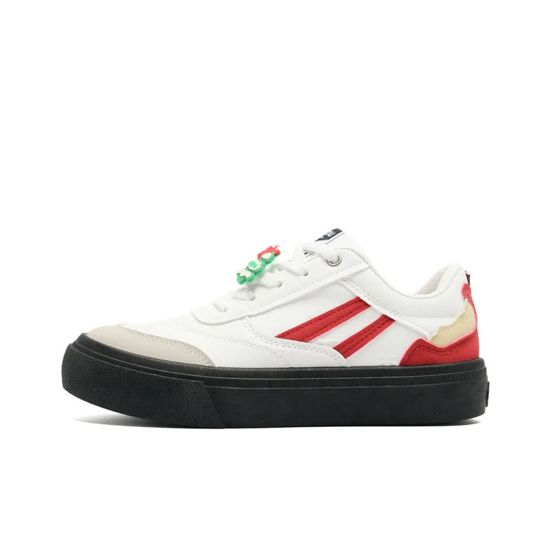 ABCIO Skateboard Shoes Women's Low Top One Bite Apple/One Sip Persimmon-1