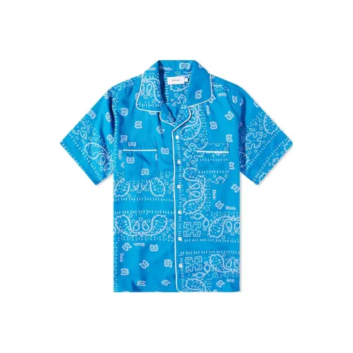 RHUDE Bandana-print Short-sleeved Shirt