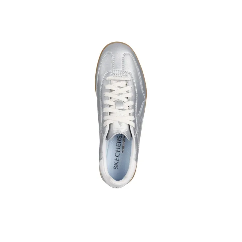 Skechers Low Top Training Shoes Women's Silver-2