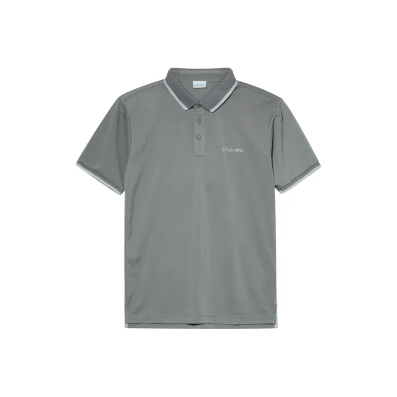 Columbia Polo Shirts Men Gray-0