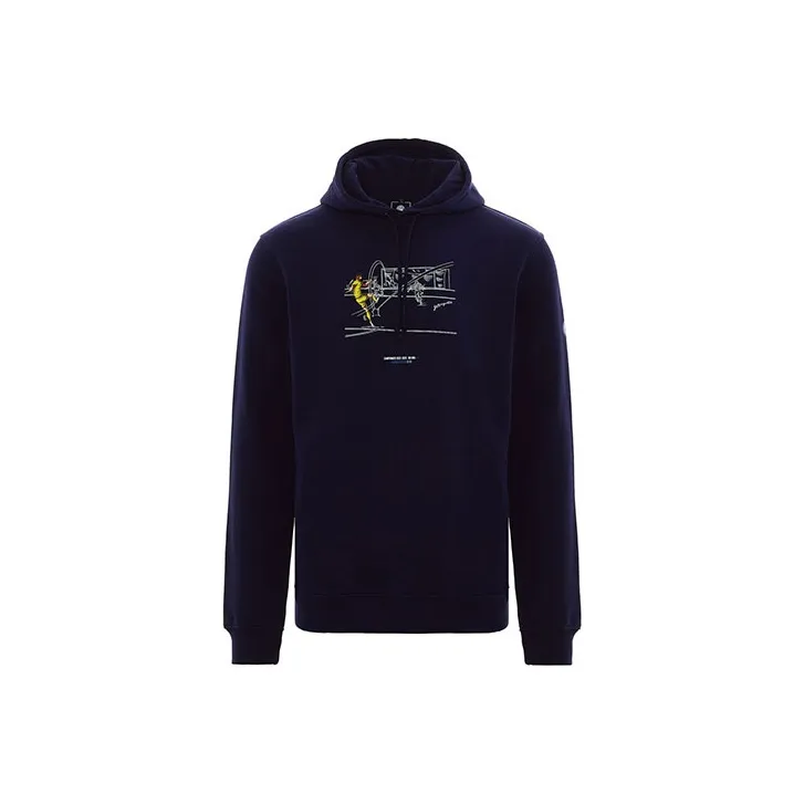 F.C. Internazionale Milano IM HOODIE DZEKO VS BOLOGNA Sweatshirt Men's Marine Blue-0