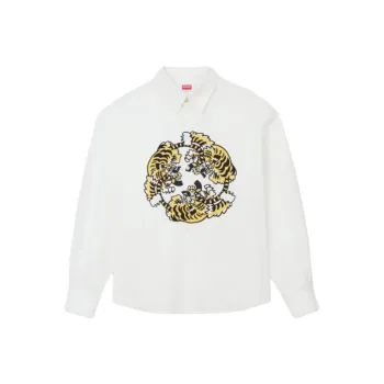 KENZO Verdy Market Button Up Long Sleeved Shirt