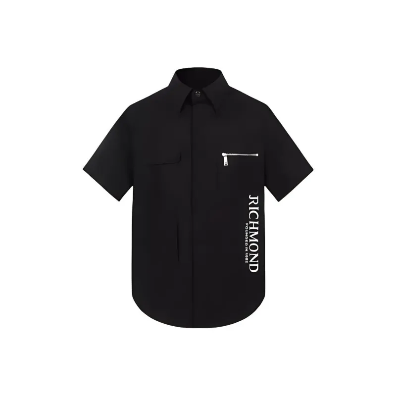 JOHN RICHMOND SS24 Shirt Men's Black-0
