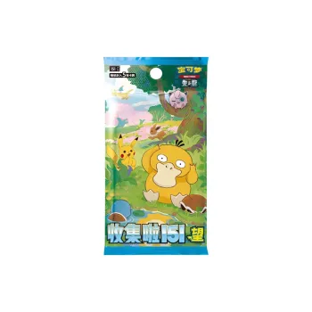 POKEMON Collection 151 Hope Collection, First Supplemental Pack IP/Anime Cards 5 Pc/Bag