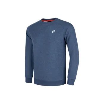 Asics Men Running Sweatshirt Men's Dark Blue