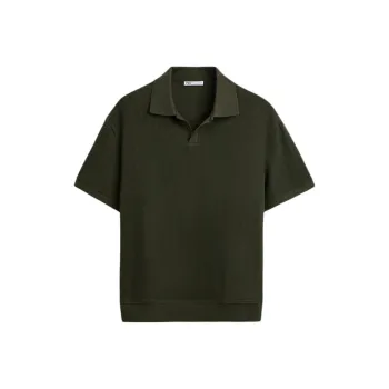 ZARA Polo Shirt Men's Dark Green
