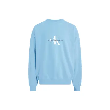 CALVIN KLEIN Sweatshirt Europe Version Men's Blue