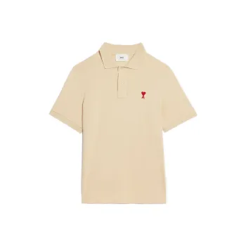 AMIPARIS Adc Red Heart Organic Polo