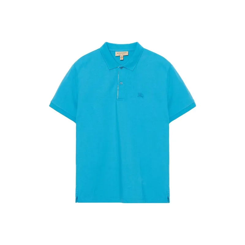 Burberry Polo Shirts Men Blue-0