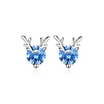 QUIET LOVE Alloy Stud Earrings Women's