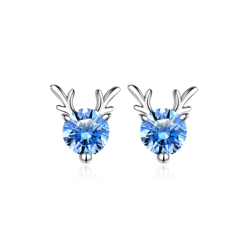 QUIET LOVE Alloy Stud Earrings Women's