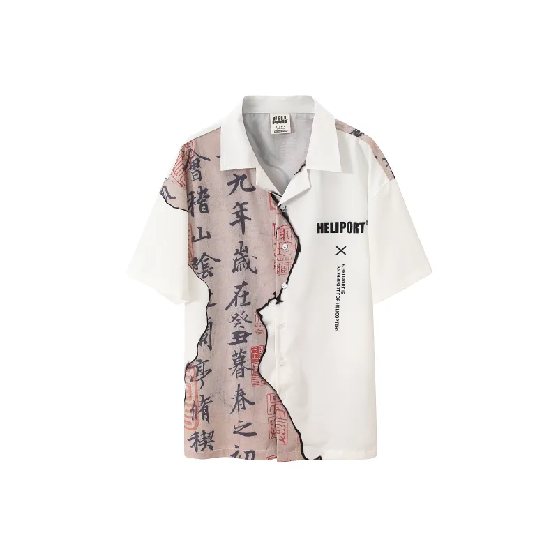 HELIPORT Shirt Summer Unisex White-0