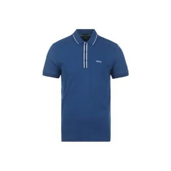 HUGO BOSS Polo Shirts Men Blue