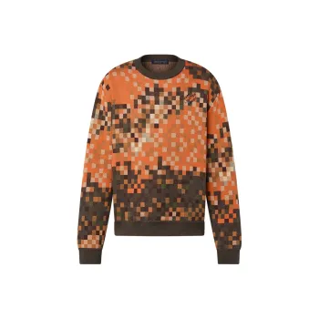 LOUIS VUITTON Jacquard Cotton Pullover