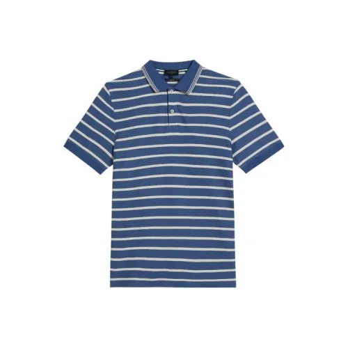Ted Baker Polo Shirts Men Dark Blue