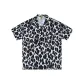 Black White Leopard Print