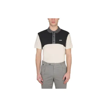 HUGO BOSS Color Blocked Polo Shirt