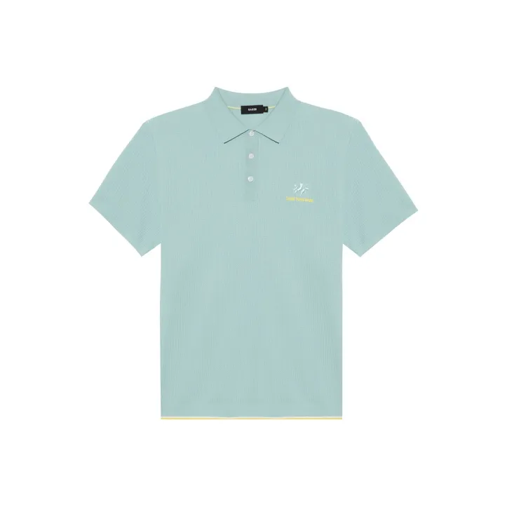 RARE Short Sleeved T Shirts Polo Shirt Men's Blue-0