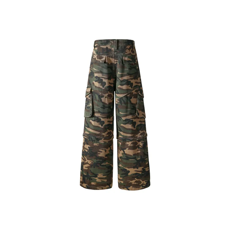 JIMI&JONS Cargo Pants Unisex Camouflage-1