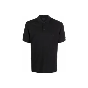 GIORGIO ARMANI Stretch Cotton Piqué Polo Shirt