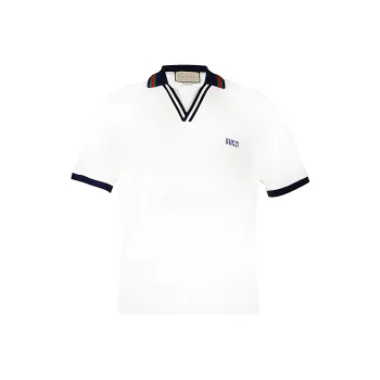 GUCCI SS23 Polo Shirt Men's White