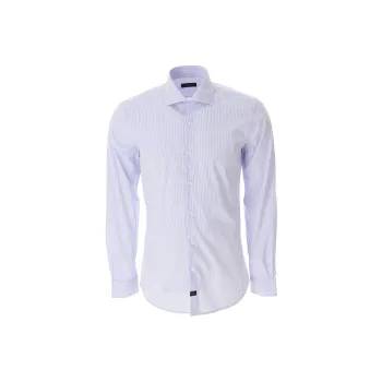 FAY Shirts Men Sky Blue